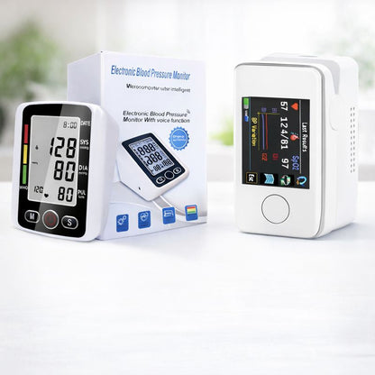 Multifunkciós vércukorszintmérő + elektronikus vérnyomásmérő – VÁSÁROLJ EGYET, ÉS KAPJ MÉG EGYET INGYEN